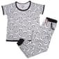 Juniors Pillow Talk Short Sleeve Panda Hearts Joggers Pajama Set - image 2