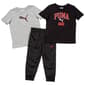 Toddler Boy Puma(R) 3pc. Logo Tees & Tricot Jogger Set - image 1