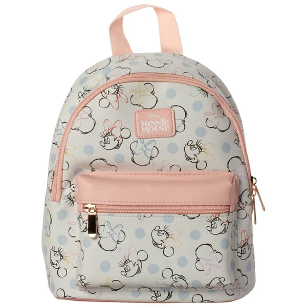 Womens Bioworld Minnie Mouse Mini Backpack