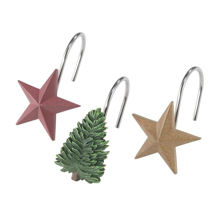 Avanti Trees Decorative Shower Hooks
