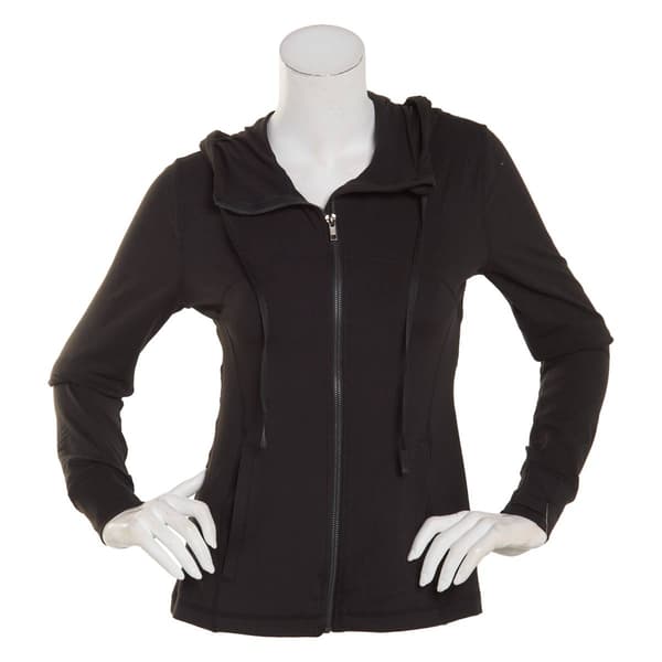 Juniors Love Tree Performance Zip Up Hoodie with Thumbholes Boscov s