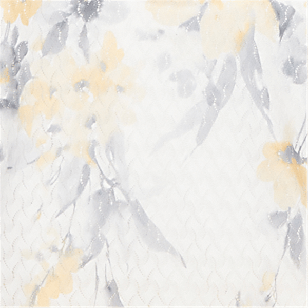 Womens Alfred Dunner Al Fresco 3/4 Sleeve Textured Floral Blouse