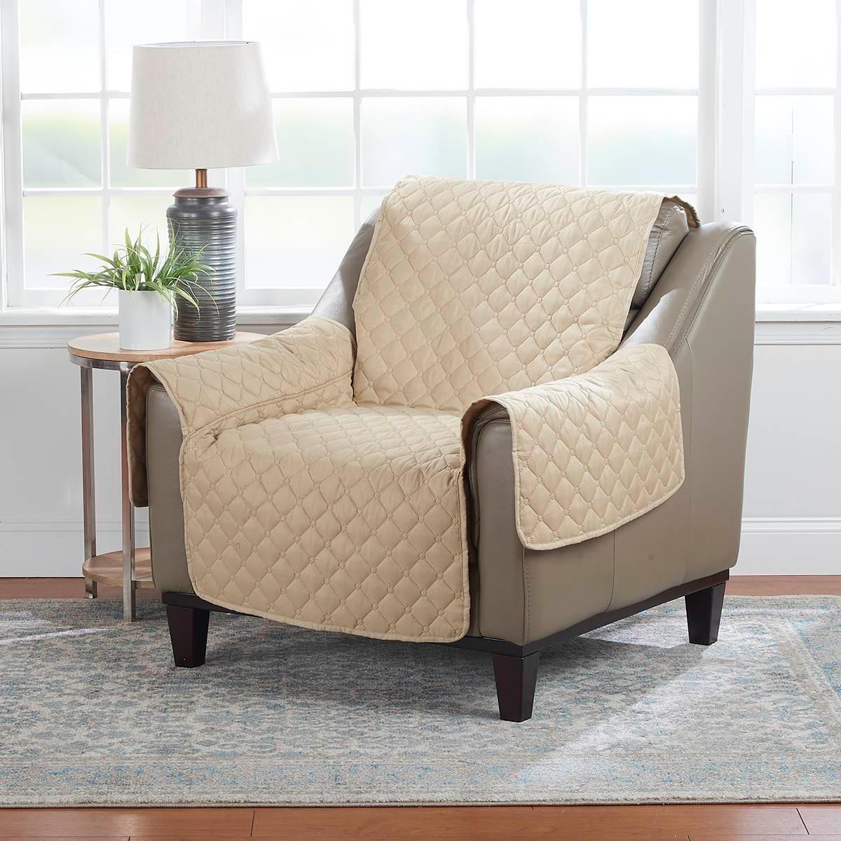 Teflon™ Furniture Chair Protector - Oatmeal