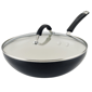 Rachael Ray Cucina Ceramic 11in. Nonstick Stir Fry Pan with Lid - image 1