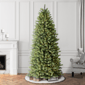 Puleo International 7.5ft. Pre-Lit Kensington Fir Christmas Tree - image 3