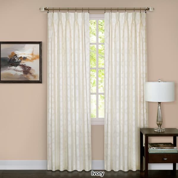 Achim Windsor Pinch Pleat Curtain Panel