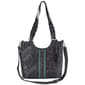 Sam & Hadley Braided Handle Tooled Tote - image 1