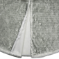 Northlight Silver Fox Faux Fur Christmas Tree Skirt - 48in. - image 4
