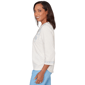 Petite Alfred Dunner St. Augustine Medallion Embroidery Blouse - image 4