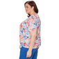 Plus Size Alfred Dunner The Royal Treatment Butterfly Wing Blouse - image 4