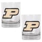 NCAA Purdue Boilermakers 2pc. Rocks Glass Set - image 1