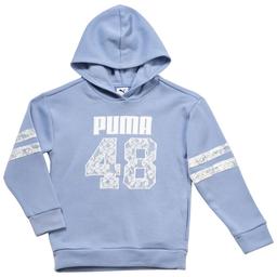 Girls (7-16) Puma(R) Lace Number Fleece Lined Hoodie