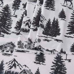 Freshfolds Premium Cotton Flannel December Frost 4pc. Sheet Set