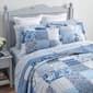 Laura Ashley® Paisley Patchwork 136 TC Reversible Quilt Set - image 3