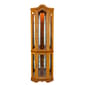 Southern Enterprises Lighted Corner Curio Cabinet - image 2