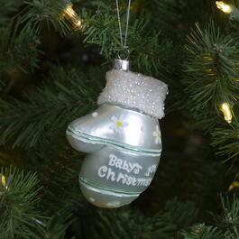 Northlight Seasonal Baby's 1st Christmas Mitten Ornament