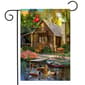 Briarwood Lane Lakeside Cabin Garden Flag - image 1