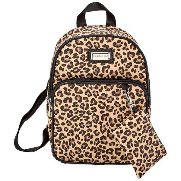 Madden Girl Leopard Mini Backpack