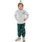 Toddler Boy Carter''s(R) 2pc. Dinosaur Fleece Hooded Top & Pant Sets - image 1