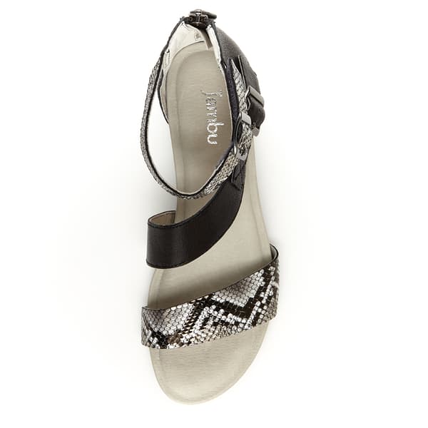 Womens Jambu Capri Snake Wedge Sandals