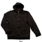 Mens Big & Tall Mountain Ridge Solid Sherpa Body Hoodie Jacket - image 1