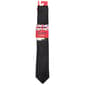 Mens Billy London Satin Solid Tie with Tie Bar - image 1