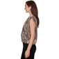 Womens Skye’s the Limit Terra Tropic Snake Print Blouse - image 4