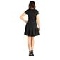 Womens 24/7 Comfort Apparel Knee Length Short Sleeve Shirt Dress - image 2