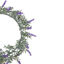 Northlight Seasonal Pre-Lit Lavender Spring Wreath