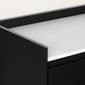 South Shore Hype 2-Drawer Nightstand w/Faux Carrara Marble - image 3