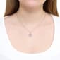 Athra Silver Plated Sand Dollar Pendant Necklace - image 3