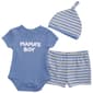 Baby Boy (3-9M) Baby Essentials® Mama''s Boy Bodysuit & Shorts Set - image 2