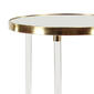 9th & Pike&#174; Round Gold Metal And Acrylic Accent Table - image 3