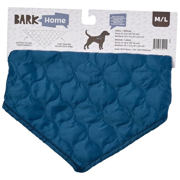 Bark Quilted Dapper Dog Bandana - image 