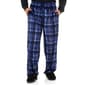 Mens Preswick & Moore(R) Plaid Silky Pajama Pants - Navy - image 1
