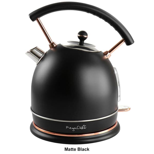 MegaChef 1.8L Half Circle Electric Tea Kettle