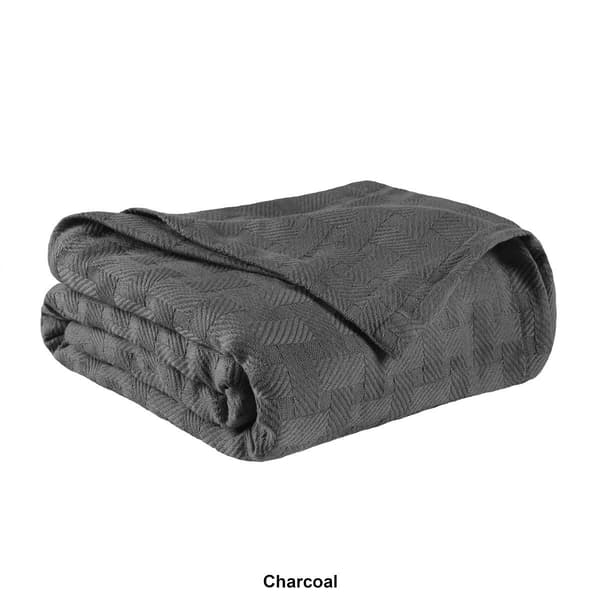 Superior Basketweave All-Season Cotton Blanket