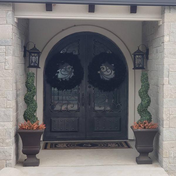 Northlight Seasonal 36in.Black Colorado Spruce Wreath