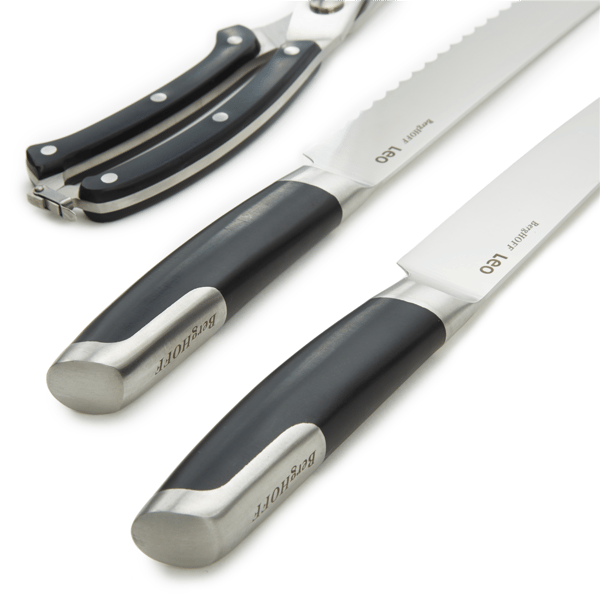 BergHOFF Leo Graphite 3pc. Stainless Steel Forged Cutlery Set