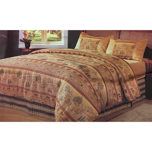 Universal Home Fashions Missoula 3pc. Western Comforter Set - image 