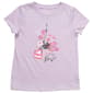 Girls (7-12) BTween(R) Eiffel Tower Short Sleeve Graphic Tee - image 1
