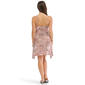 Juniors Madden Girl Mesh Cowl Neck Ruch Skater Dress - image 3