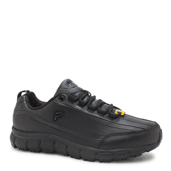 Womens Fila Memory Radiance Work Shoes - Black - image 