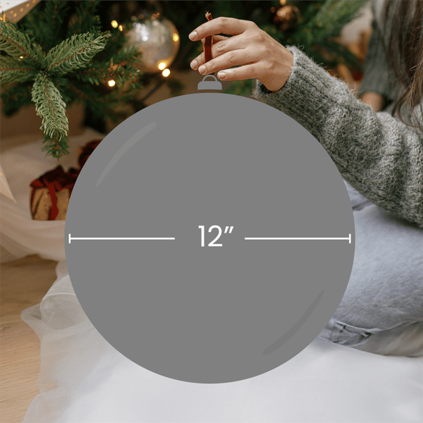 Northlight Matte Shatterproof Christmas Ball Commercial Ornament