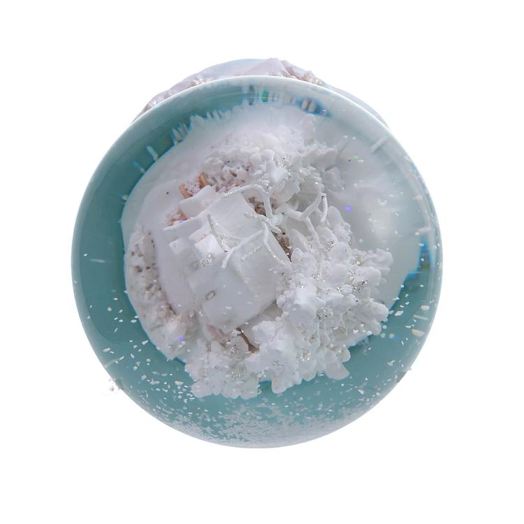 Kurt S. Adler Musical Church Snowglobe