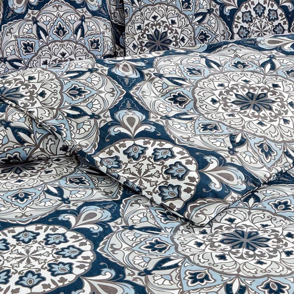 Bibb Home Alexander 4pc. Duvet & Down Alternative Comforter Set