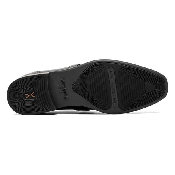 Mens Stacy Adams Buckley Moc Toe Ornament Slip-On Oxfords