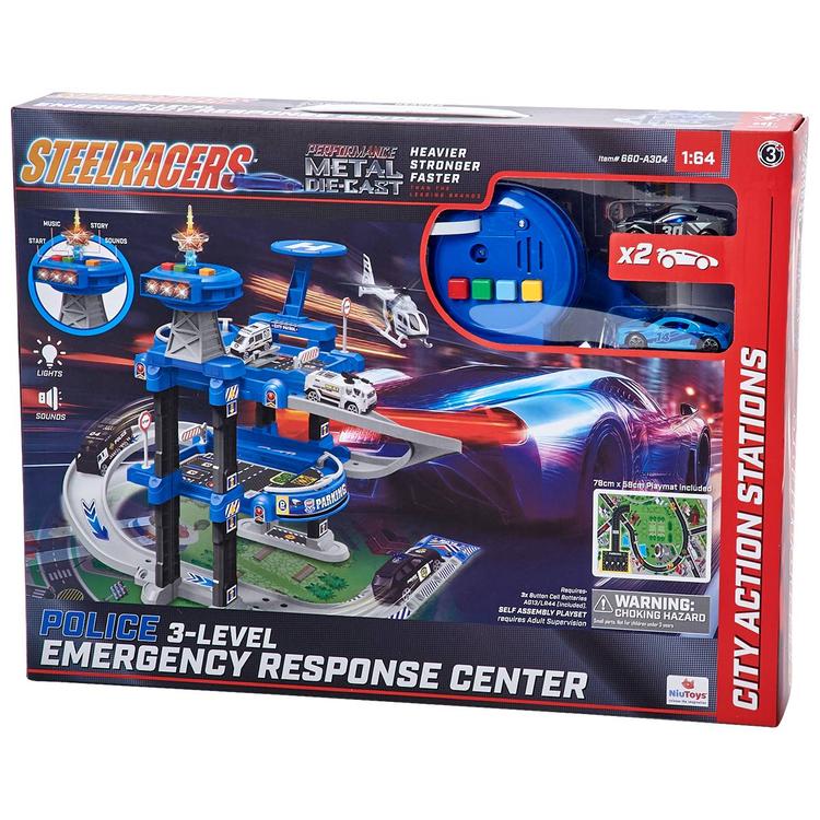 Steel Racer Police Emergency Track
