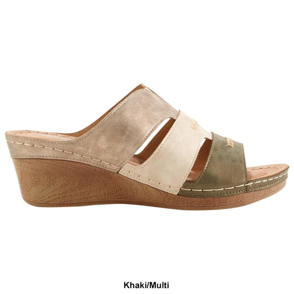 Womens Good Choice Delores Wedge Sandals