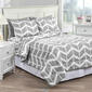 Kathy Ireland Home Chevron 3pc. Reversible Comforter Set - image 3